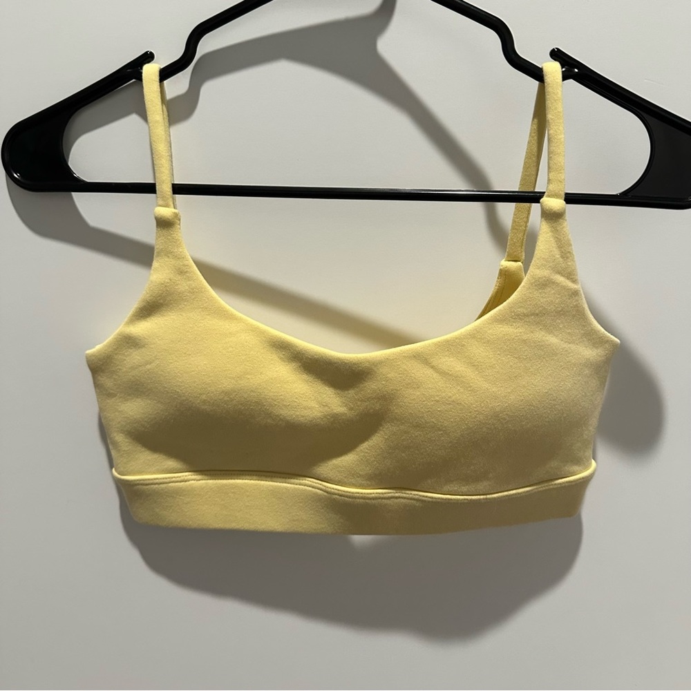 BuffBunny Yellow Cloud bralette